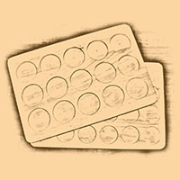 Аксессуары - Планшеты для монет