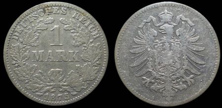 1 марка Германия 1875 G
