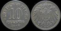 10 пфеннигов Германия 1918