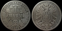 1 марка Германия 1875 A