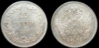 25 пенни Финляндия 1916
