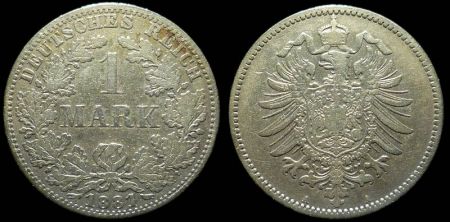 1 марка Германия 1881 A