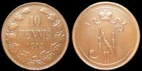 10 пенни Финляндия 1914
