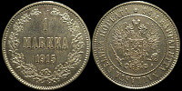 1 марка Финляндия 1915