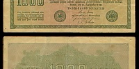 Германия 1000 марок 1922 год (№674017)